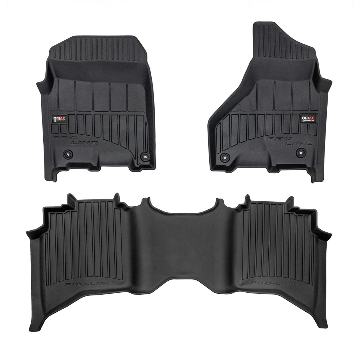 Dodge Ram 1500 Floor Mat - Omac - Premium TPE - Black - '11-'18